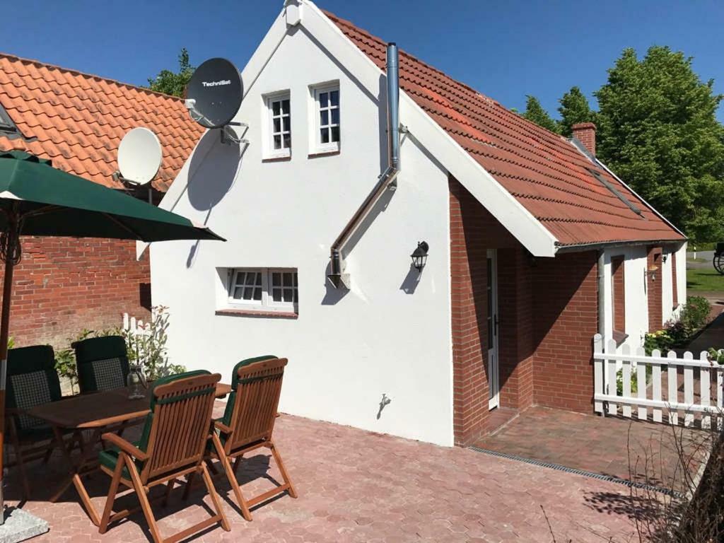 Ferienhaus Wattwurm Rysum المظهر الخارجي الصورة