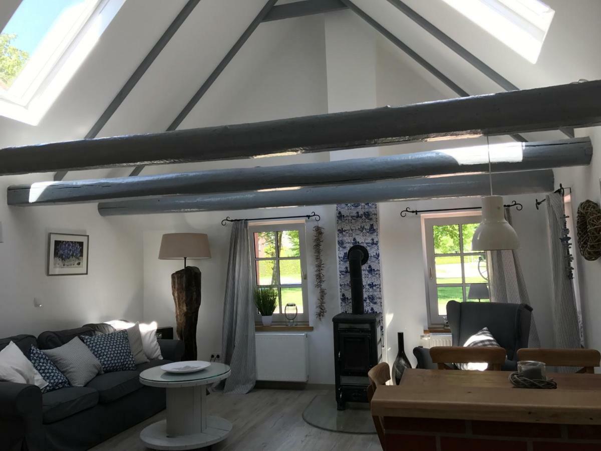 Ferienhaus Wattwurm Rysum المظهر الخارجي الصورة
