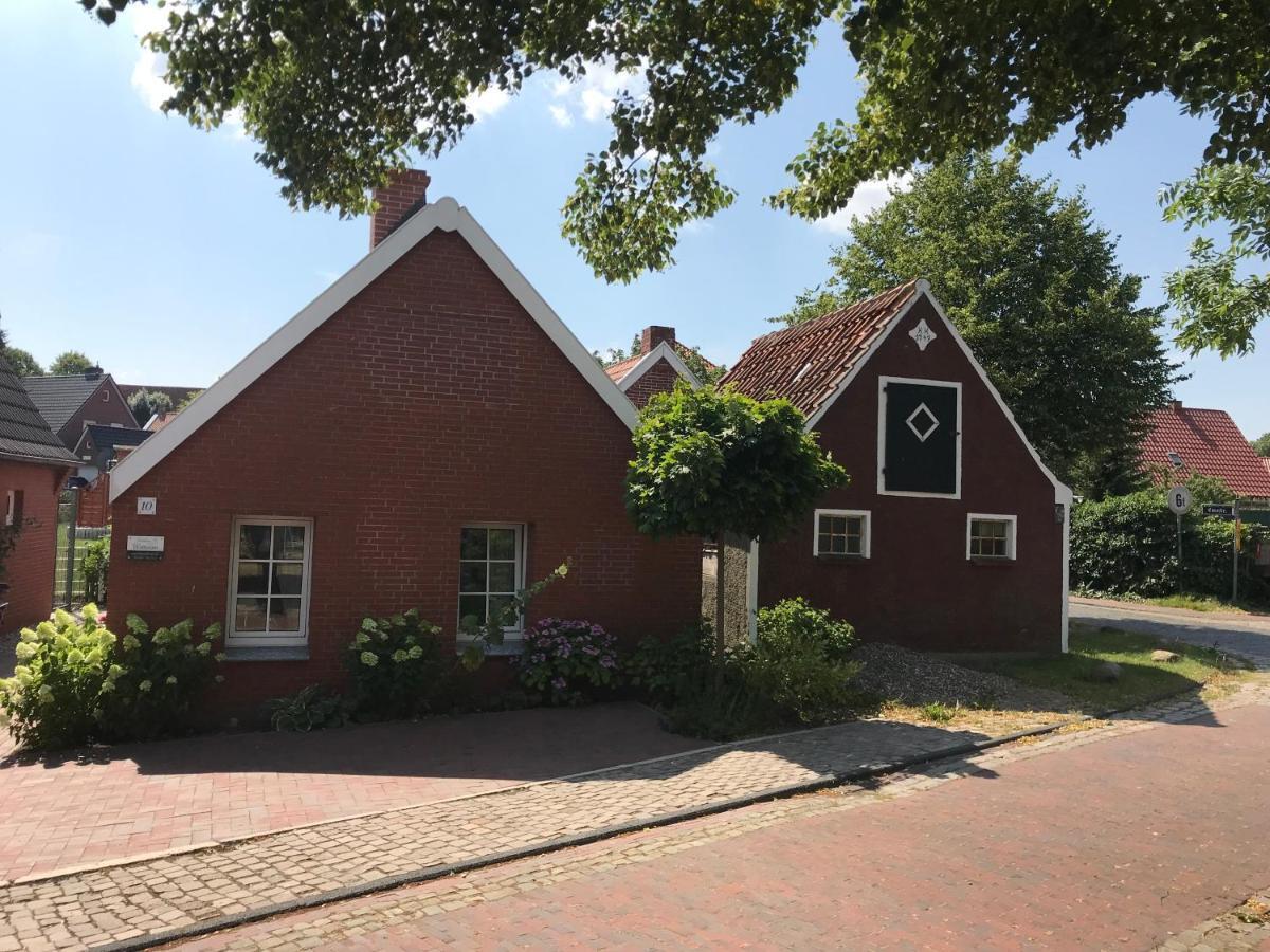 Ferienhaus Wattwurm Rysum المظهر الخارجي الصورة